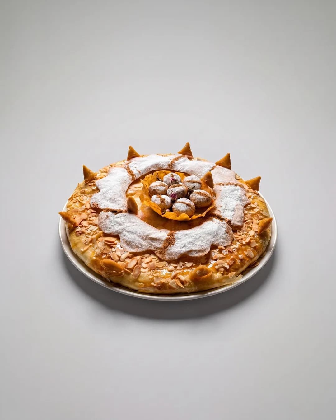Pastilla poulet amandes